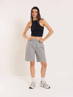 Load image into Gallery viewer, Marl Grey Sweatshorts
